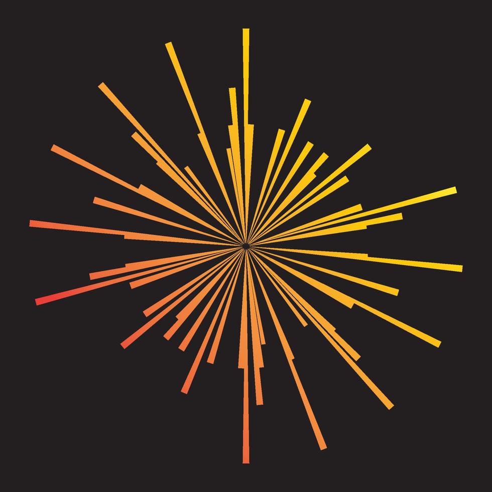 vuurwerk pictogram vector