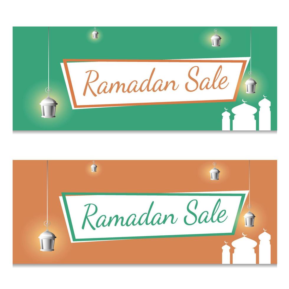 groot uitverkoop achtergrond. Ramadan uitverkoop, web hoofd of banier ontwerp, vector