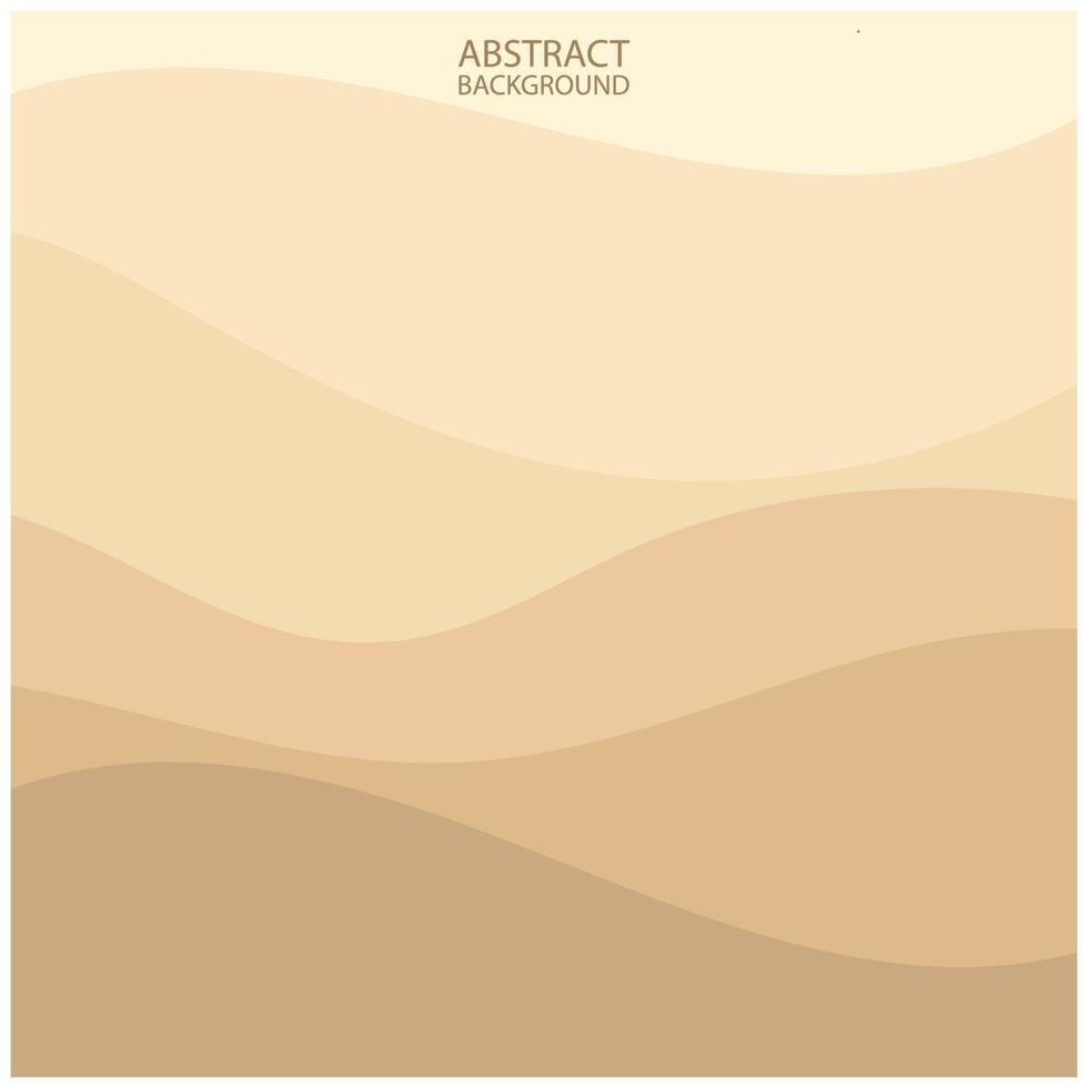 gemakkelijk abstract zand achtergrond met bruin kleur combinatie, strand woestijn, boek omslag, behang, vector