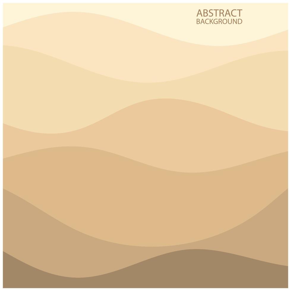 gemakkelijk abstract zand achtergrond met bruin kleur combinatie, strand woestijn, boek omslag, behang, vector