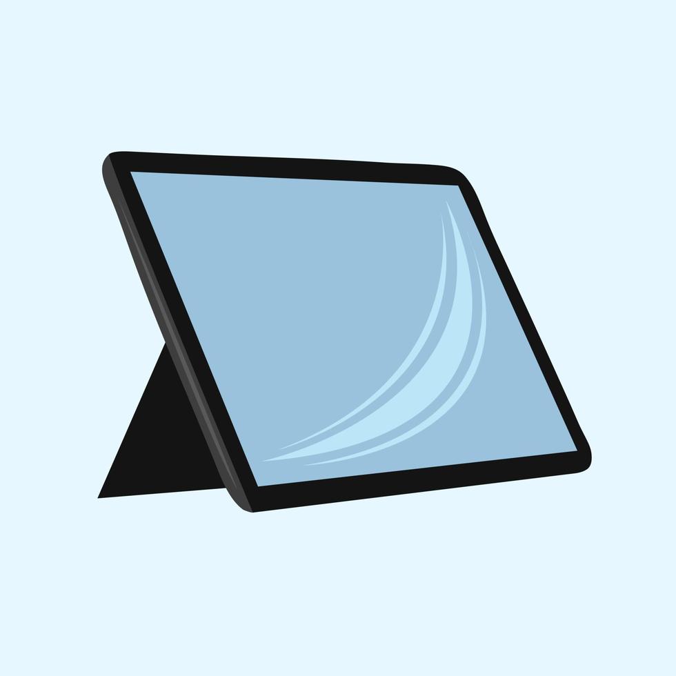 tablet vector illustratie voor grafisch ontwerp en decoratief element