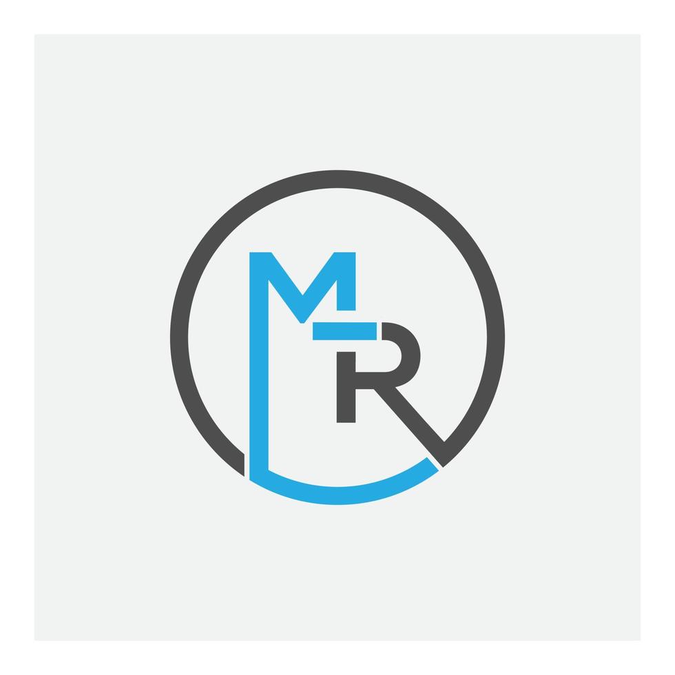 mrt logo monogram vector