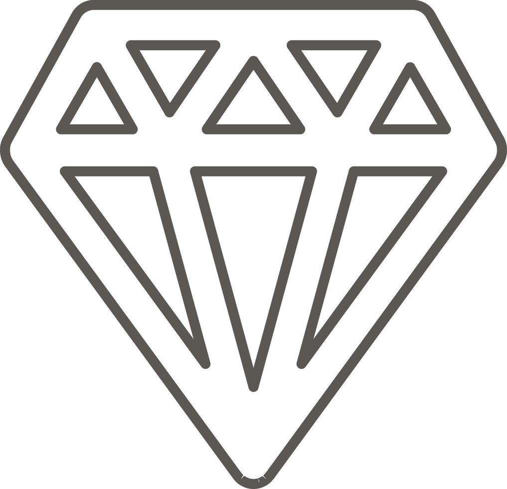 diamant vector icoon. gemakkelijk element illustratie van kaart en navigatie concept. diamant vector icoon. echt landgoed concept vector illustratie.