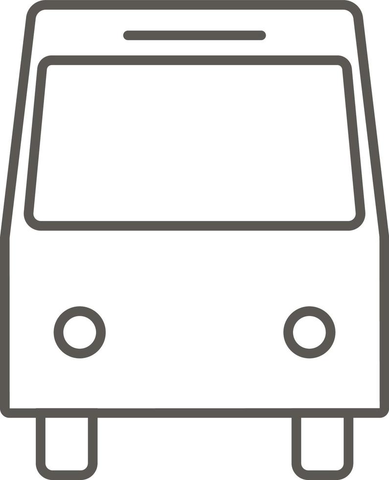 bus vector icoon. gemakkelijk element illustratie van kaart en navigatie concept. bus vector icoon. echt landgoed concept vector illustratie.