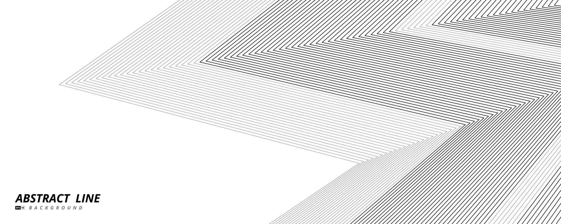 abstract lijn geometrisch patroon van driehoekspatronen ontwerpen decoratieve kunstwerkachtergrond. illustratie vector eps10