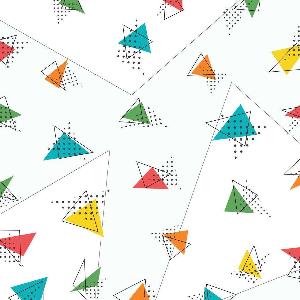 abstracte driehoek patroon kunstwerk ontwerp achtergrond. illustratie vector eps10