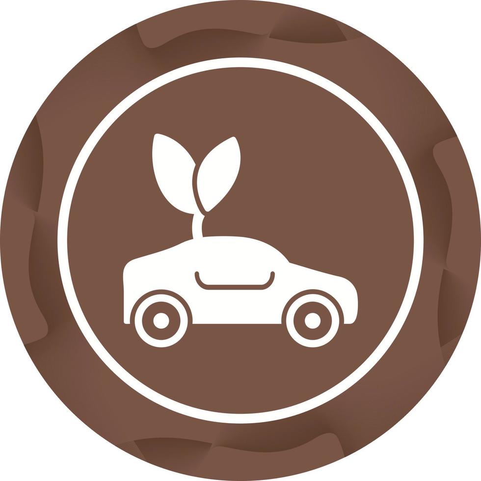 eco vriendelijk auto vector icoon