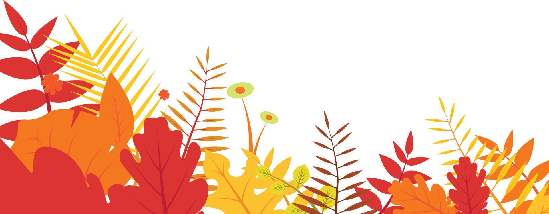 herfst achtergrond. vector illustratie eps 10