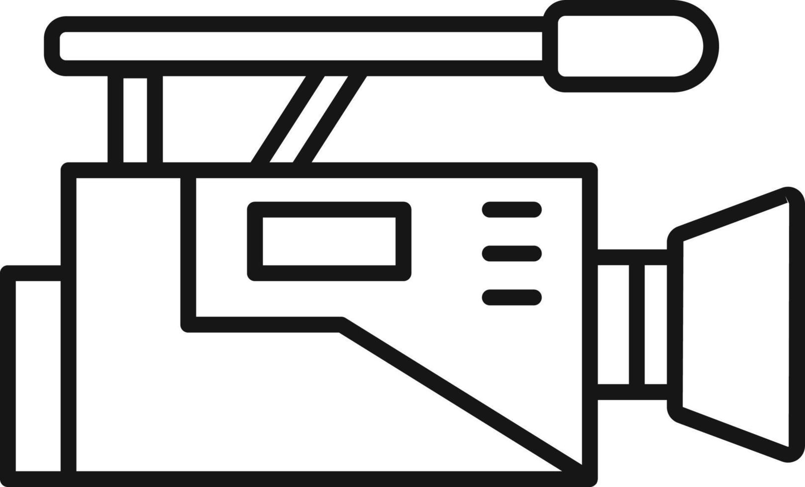 cinematografie, film, dossier, icoon. afzet vector icoon. dun lijn icoon voor website ontwerp en infographic Aan wit achtergrond