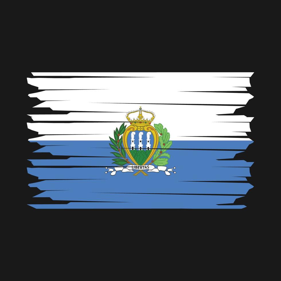 San Marino vlag illustratie vector