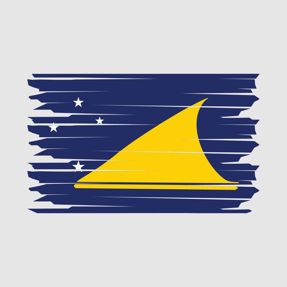 tokelau vlag illustratie vector