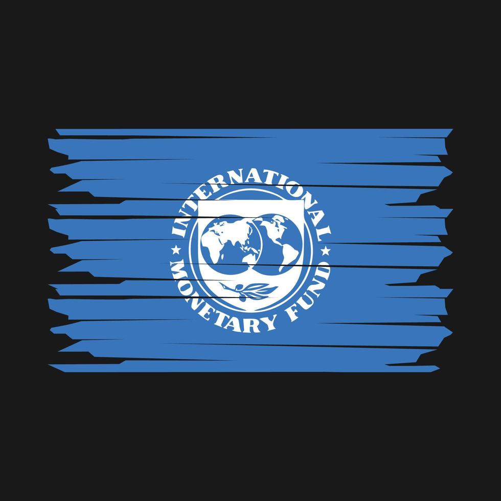 imf vlag illustratie vector