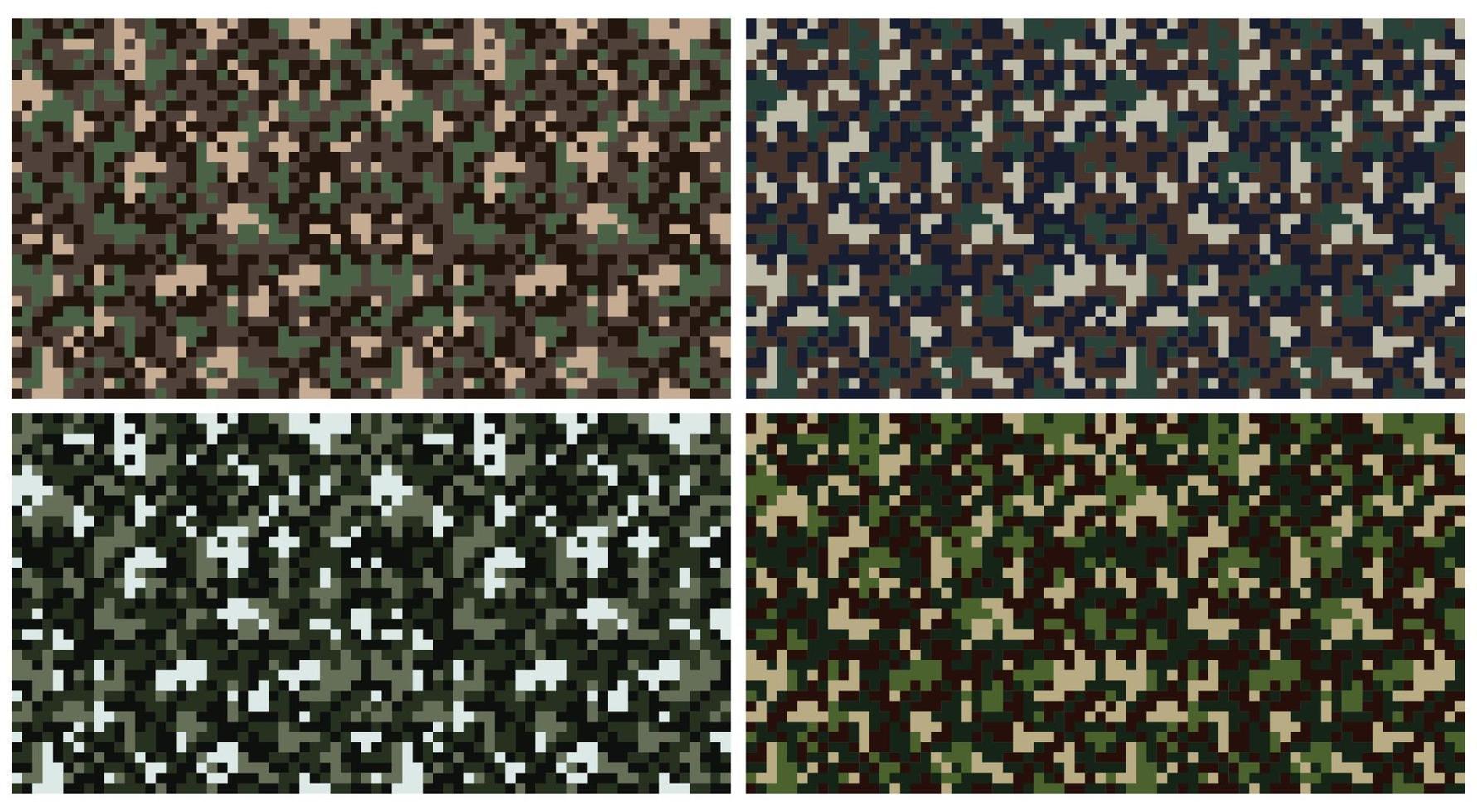 modern korrelig digitaal modieus camouflage patroon, vector illustratie afdrukken. naadloos vector behang achtergrond