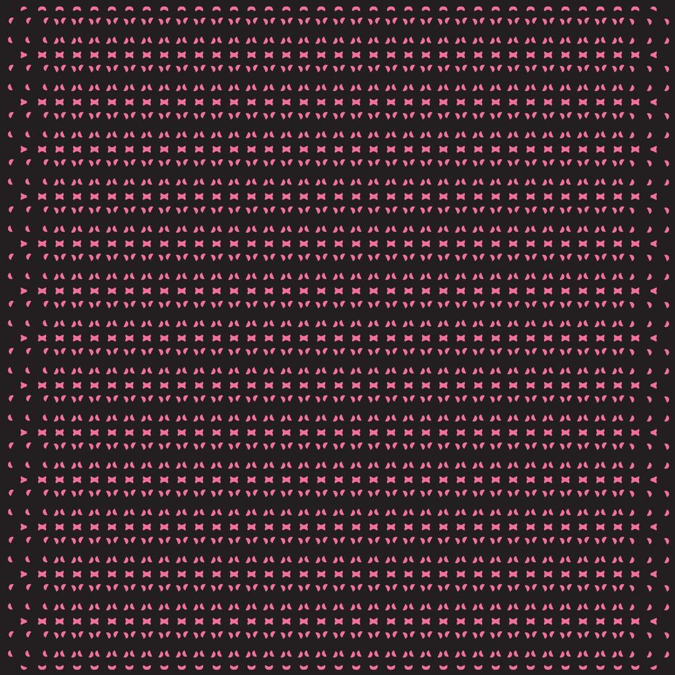 vector illustratie naadloos patroon achtergrond zwart en roze kleur combinatie