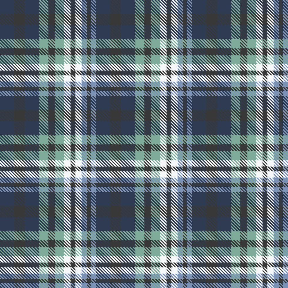 plaid patroon ontwerp structuur is een gevormde kleding bestaande van kris gekruist, horizontaal en verticaal bands in meerdere kleuren. Schotse ruiten zijn beschouwd net zo een cultureel icoon van Schotland. vector