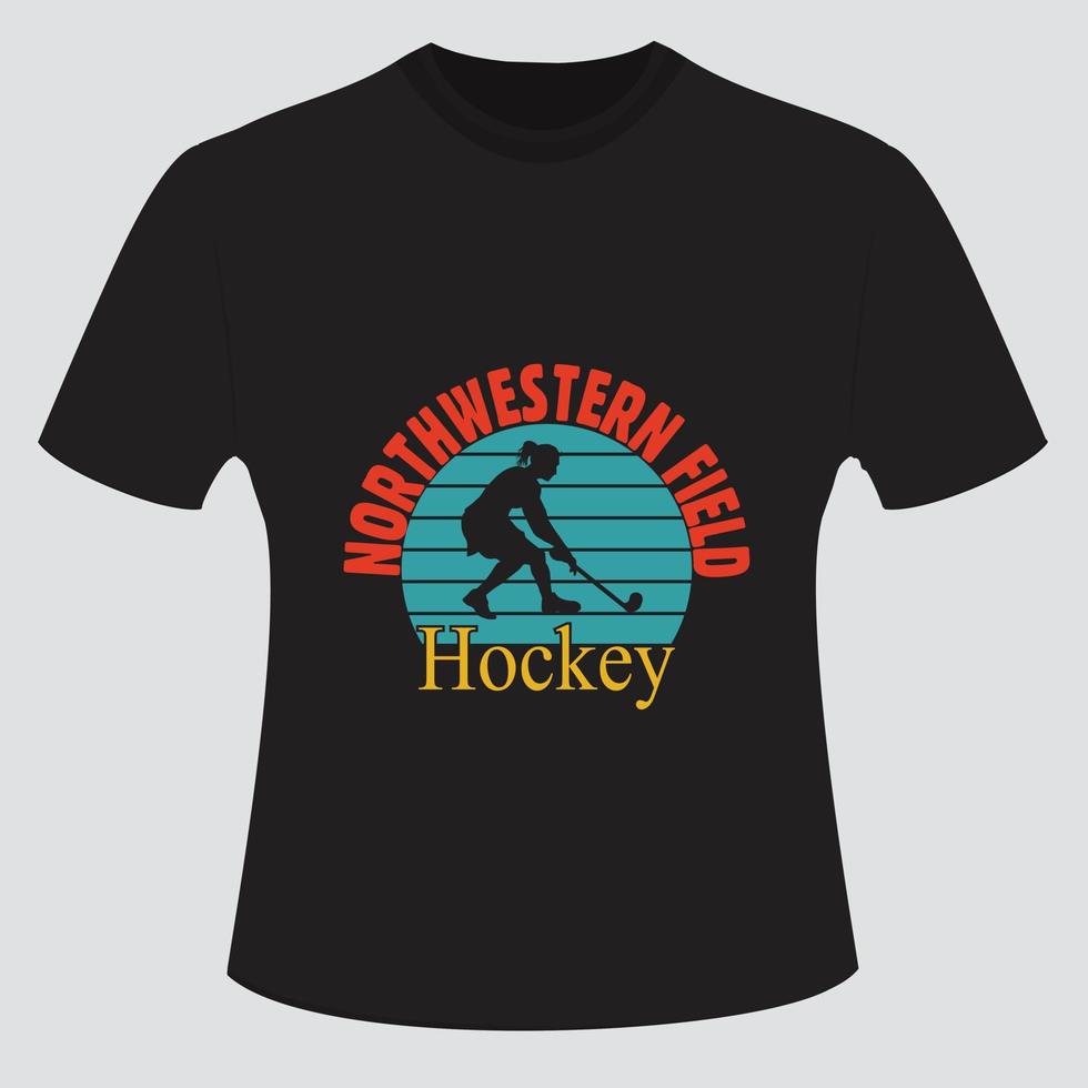 hockey t-shirt ontwerp bundel vector