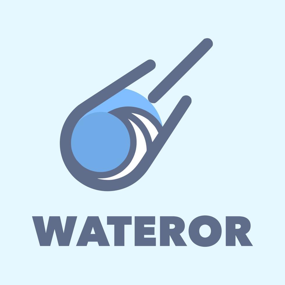 water laten vallen gemakkelijk vector