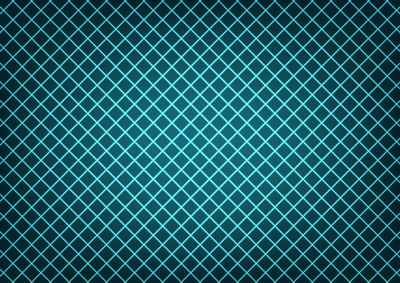 abstract blauw neon netto technologie licht lijn patroon achtergrond vector
