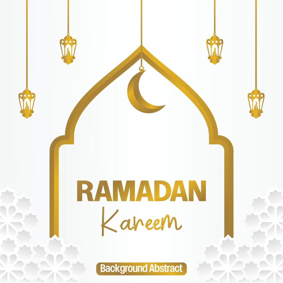 bewerkbare Ramadan uitverkoop poster Sjablonen. met mandala, maan, ster en lantaarn ornamenten. ontwerp voor sociaal media en web. vector illustratie