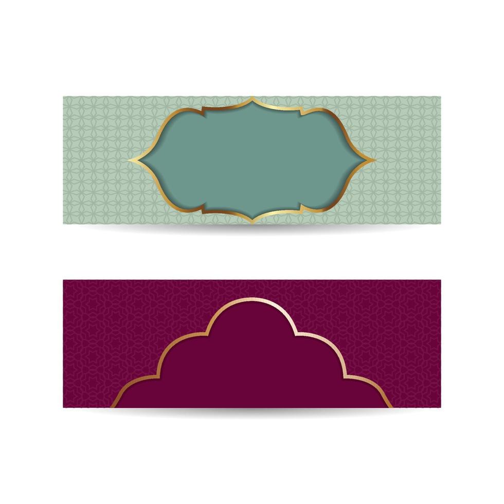 abstracte achtergrond met traditionele versiering. vector illustratie. islamitische achtergrond banner