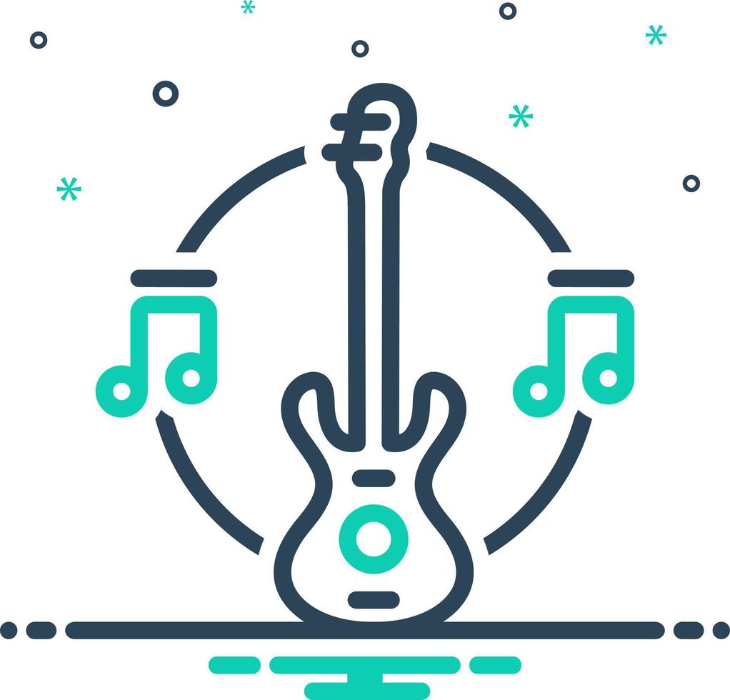 mixpictogram voor instrument vector