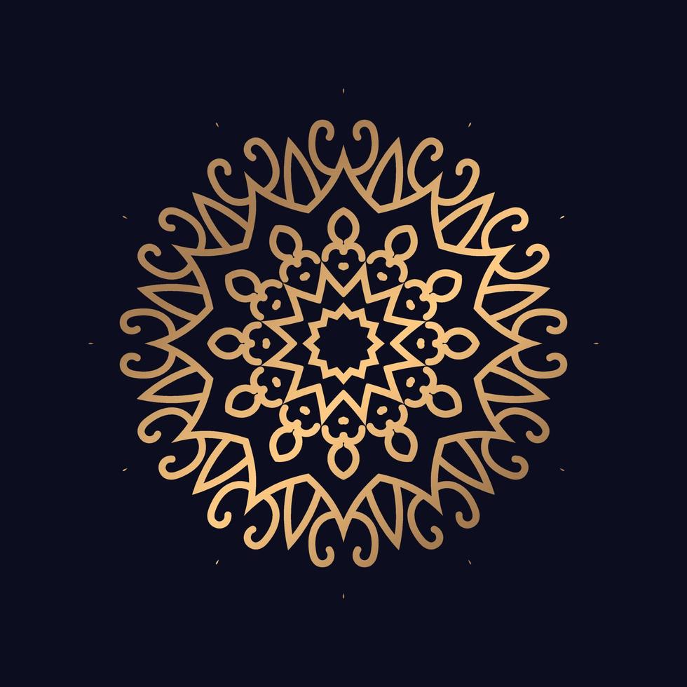 luxe mandala illustratie kunst vrij vector