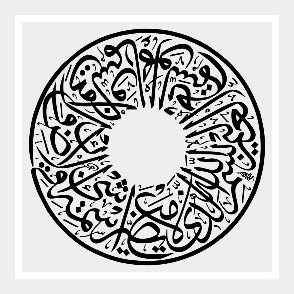 Arabisch schoonschrift sjabloon, betekenis voor allemaal uw ontwerp behoeften, spandoeken, stickers, Ramadan flyers, enz vector