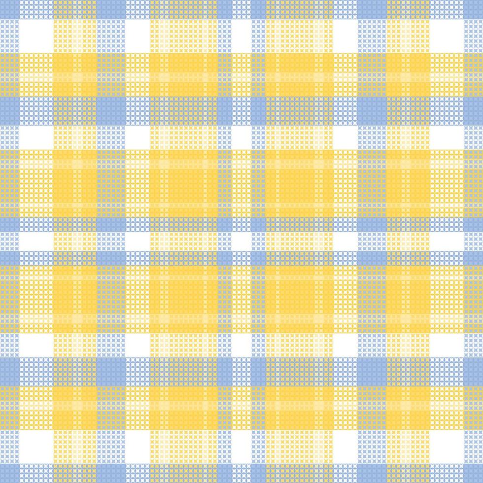 Schotse ruit plaid met zomer kleur patroon. vector