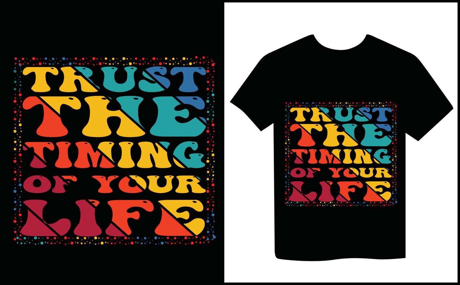 creatief typografie t-shirtontwerp vector