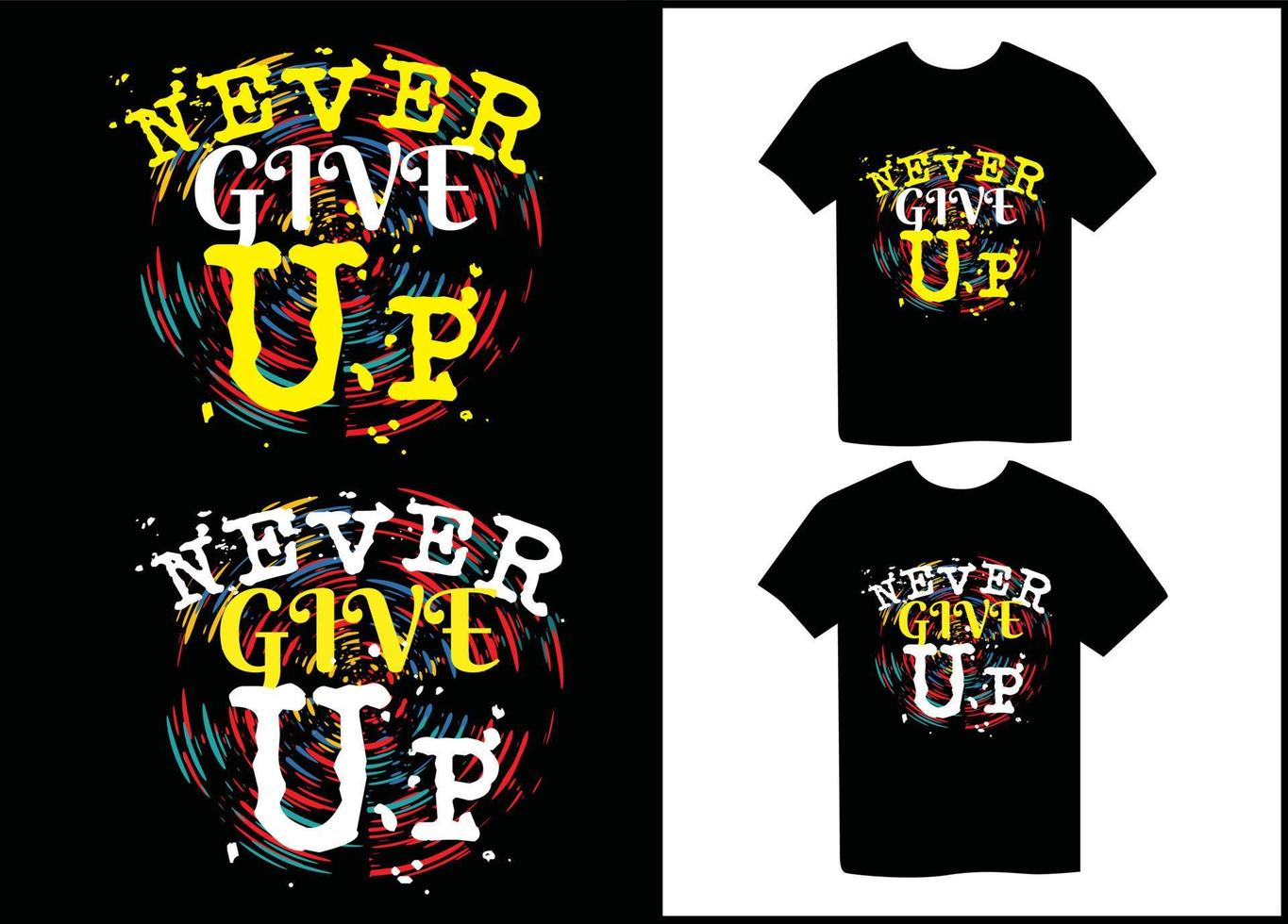 creatief typografie t-shirtontwerp vector