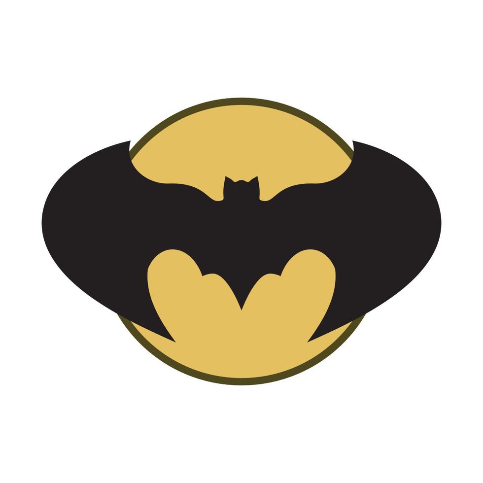 vleermuis vector pictogram logo sjabloon