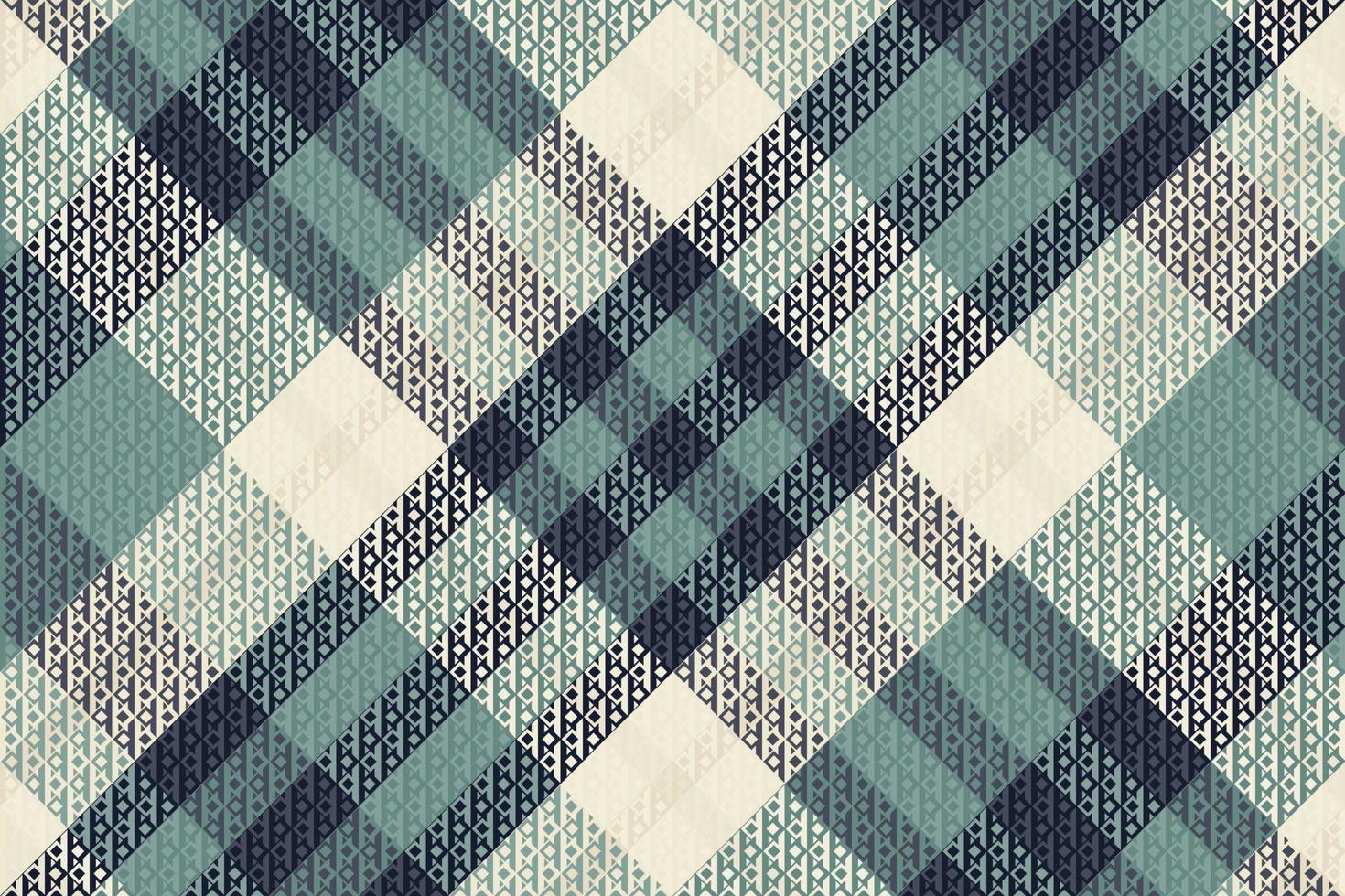 naadloos Schotse ruit plaid patroon met structuur en pastel kleur. vector