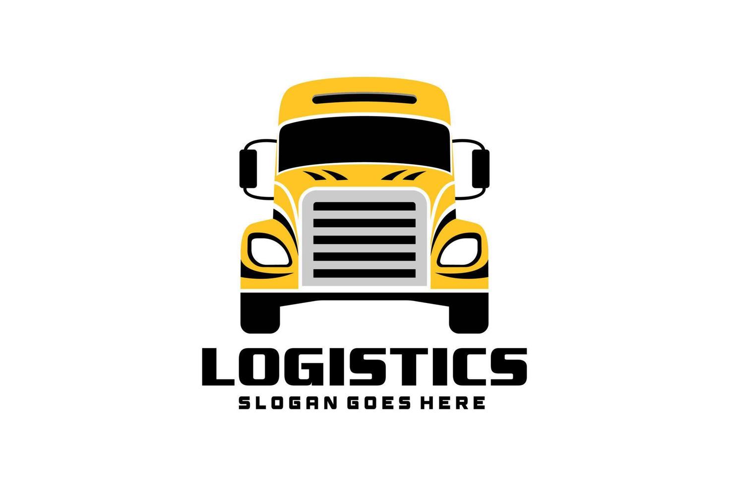 vrachtvervoer bedrijf logo of automotive vrachtauto bedrijf logo ontwerp vector