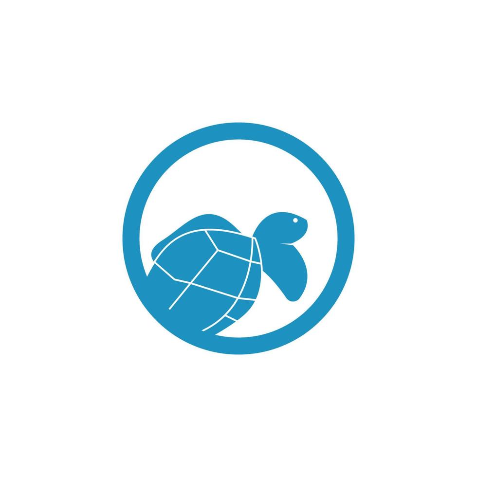 schildpad logo beeld vector illustratie