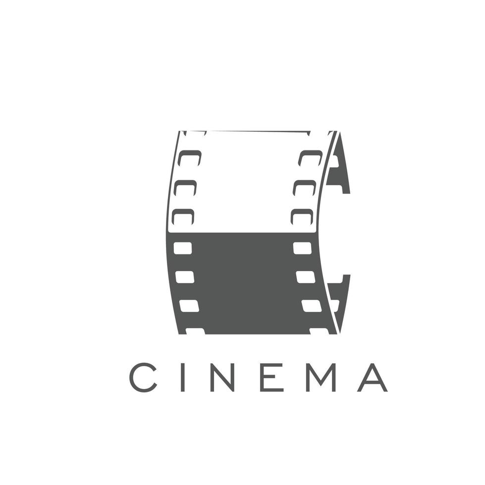 film theater en bioscoop industrie symbool of icoon vector