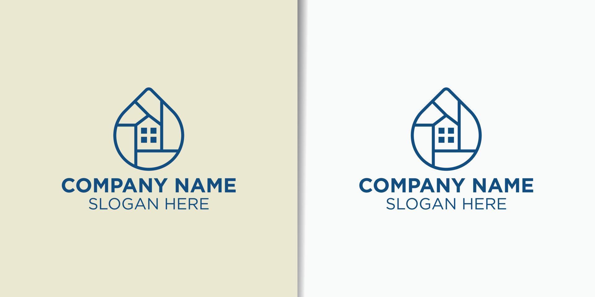 huis studio logo ontwerp veteraan, technologie logo ontwerp sjabloon vector