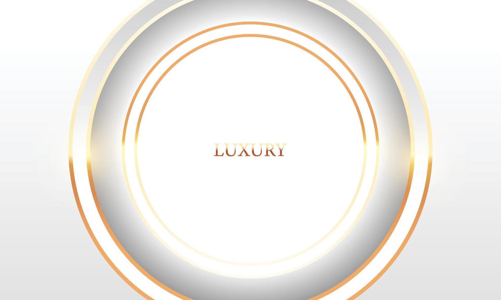 elegant abstract koper cirkel lijn achtergrond met glimmend elementen. roos tinten. realistisch luxe papier besnoeiing stijl 3d modern concept. vector illustratie voor ontwerp.