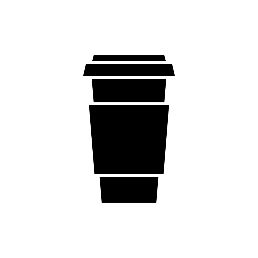 koffie kop icoon vector. thee kop illustratie teken. heet drinken symbool of logo. vector