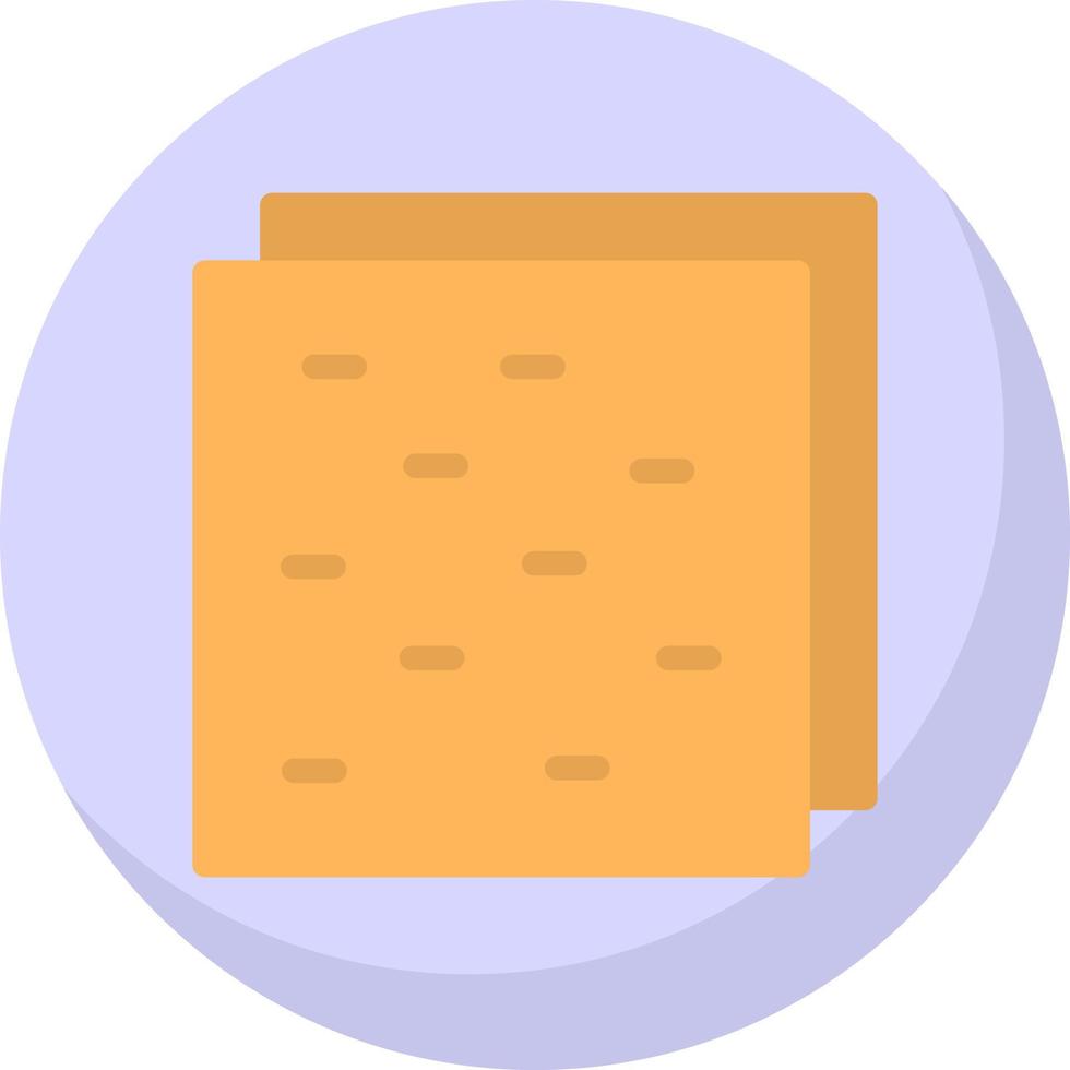 brood plak vector icoon ontwerp