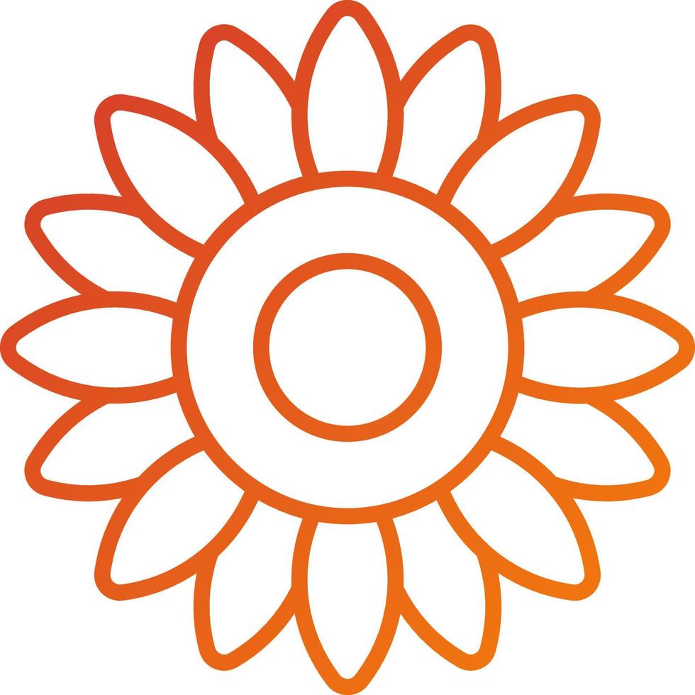 calendula icoon stijl vector