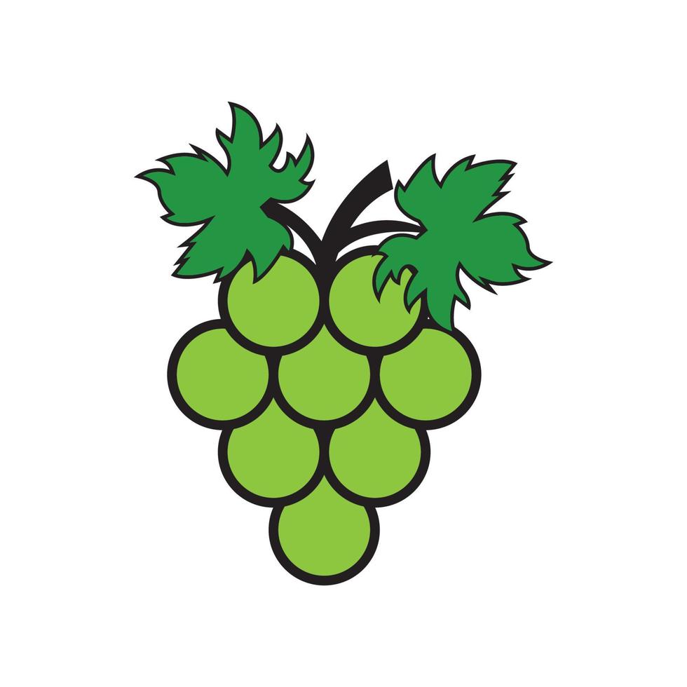 druif icoon vector illustratie logo ontwerp
