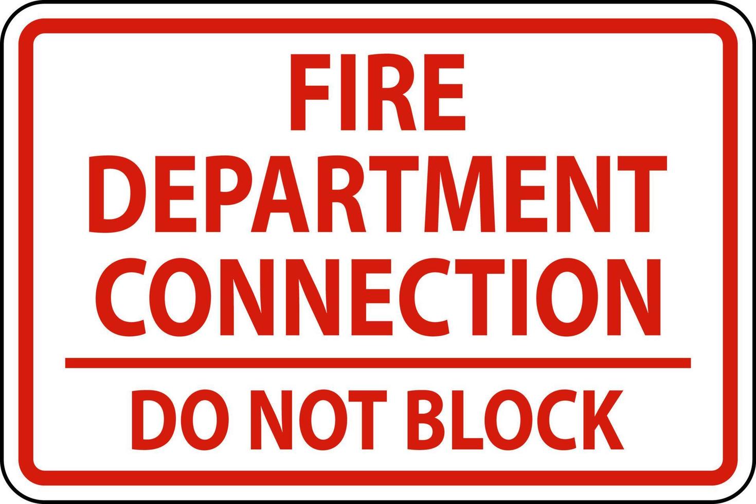 brand afdeling verbinding teken Aan wit achtergrond vector