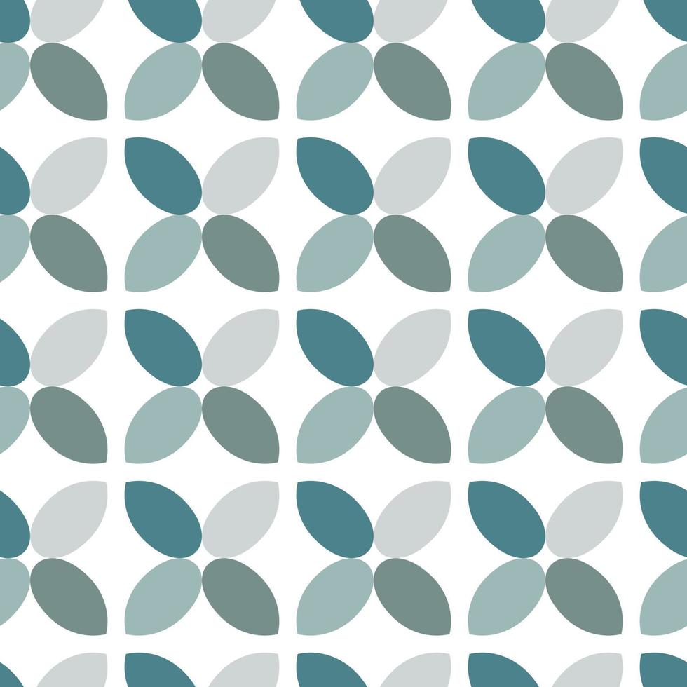 geometrisch abstract patroon. naadloze vector achtergrond met bladeren en bloemen in moderne interieurkleuren. sierpatroon voor flyers, typografie, wallpapers, achtergronden