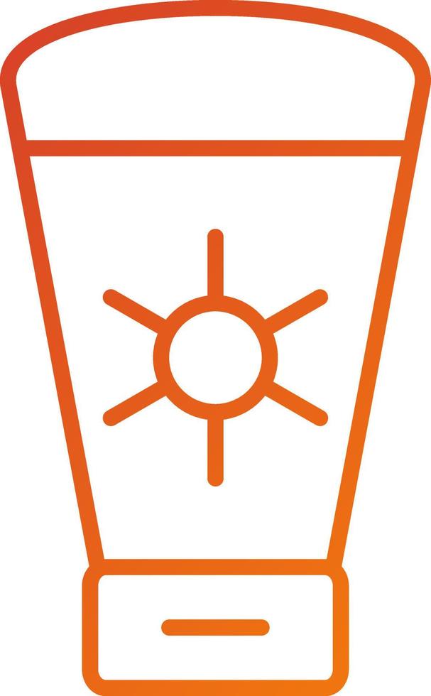 zonnescherm icoon stijl vector
