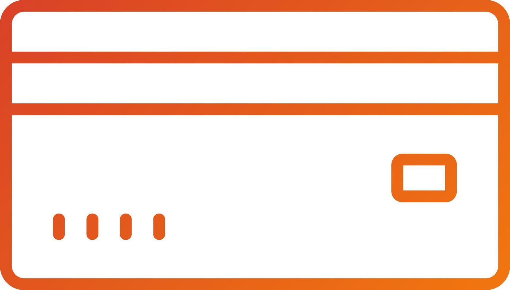 creditcard pictogramstijl vector