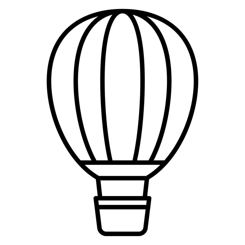 heet lucht ballon vector icoon