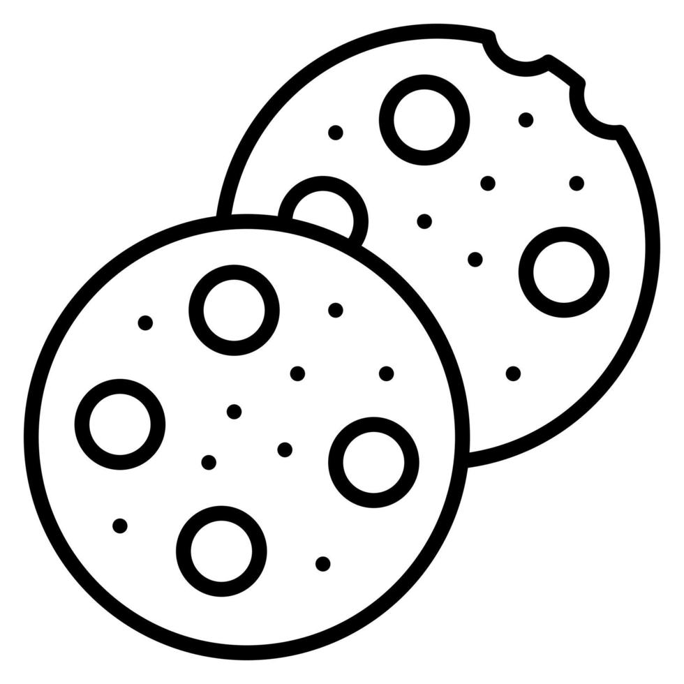 cookie vector icoon