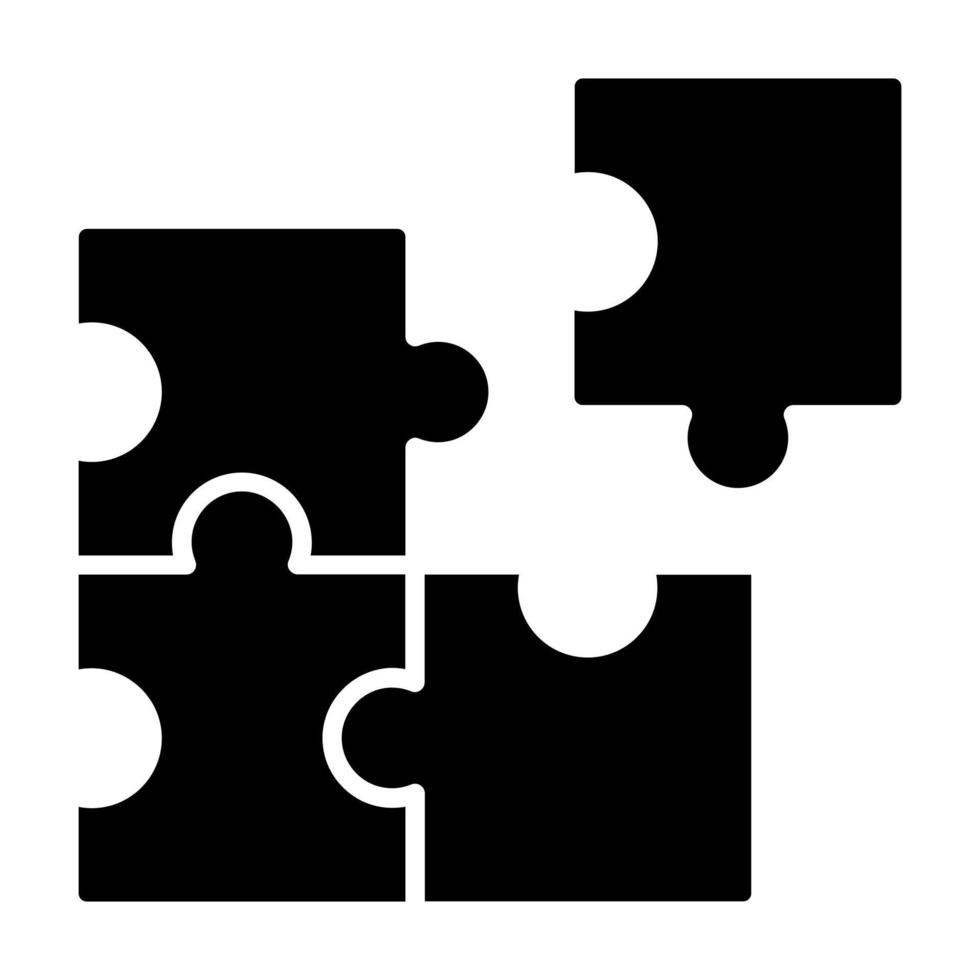 puzzel vector pictogram