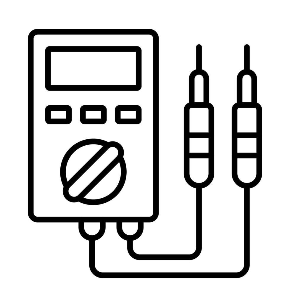 multimeter vector pictogram