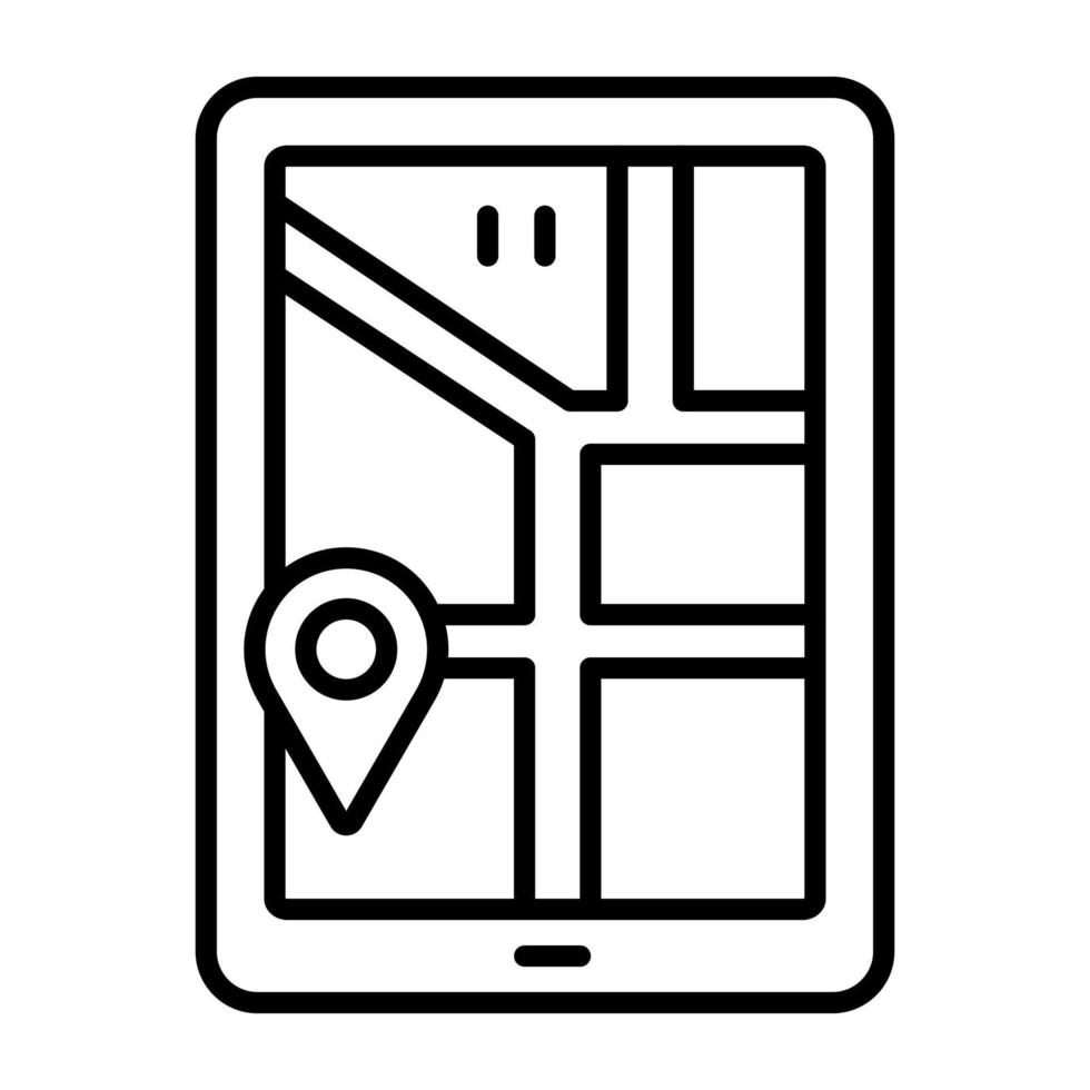 gps vector pictogram